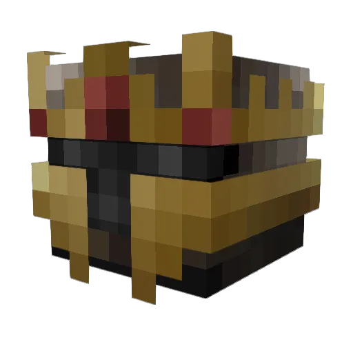 spooketone Minecraft avatar head, 3D render