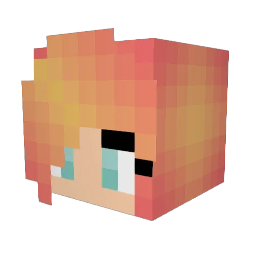 spooks123456789 Minecraft avatar head, 3D render