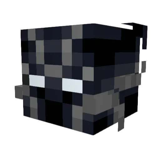 spookydehx Minecraft avatar head, 3D render