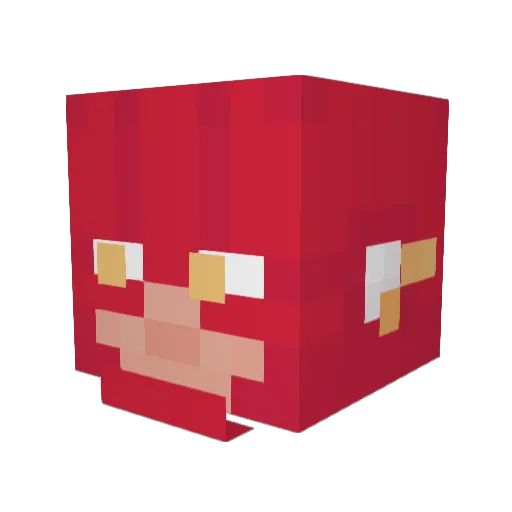 spookyminer4 Minecraft avatar head, 3D render