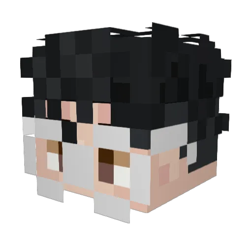 spookypookie7 Minecraft avatar head, 3D render