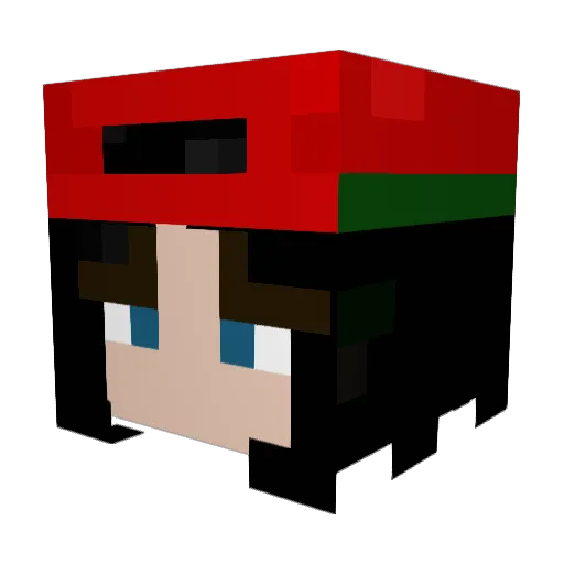 spookysofia2 Minecraft avatar head, 3D render