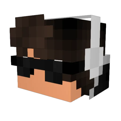 spoon2139 Minecraft avatar head, 3D render