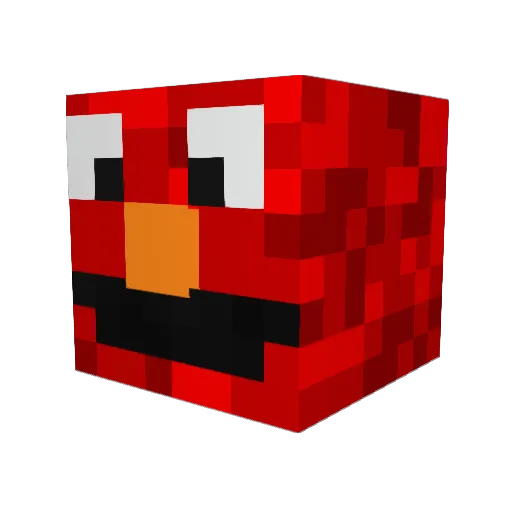 spoonkid_ Minecraft avatar head, 3D render