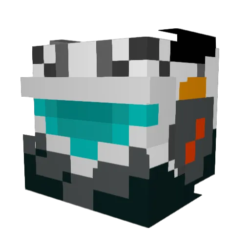 spoookerzz Minecraft avatar head, 3D render