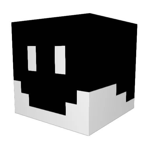 spooposaurus Minecraft avatar head, 3D render