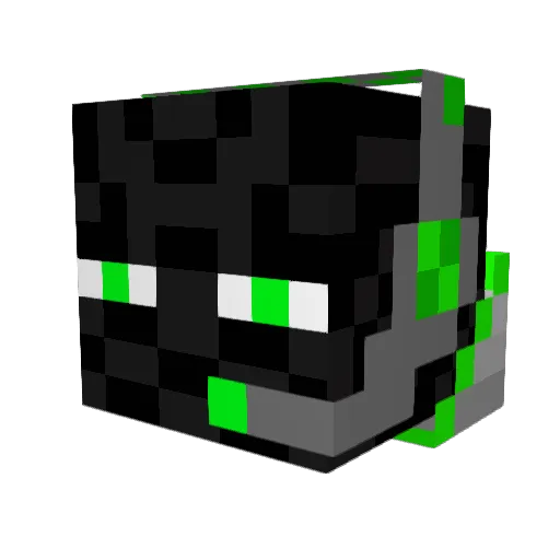 spooterman423 Minecraft avatar head, 3D render