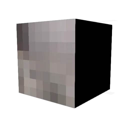 sporkakus Minecraft avatar head, 3D render