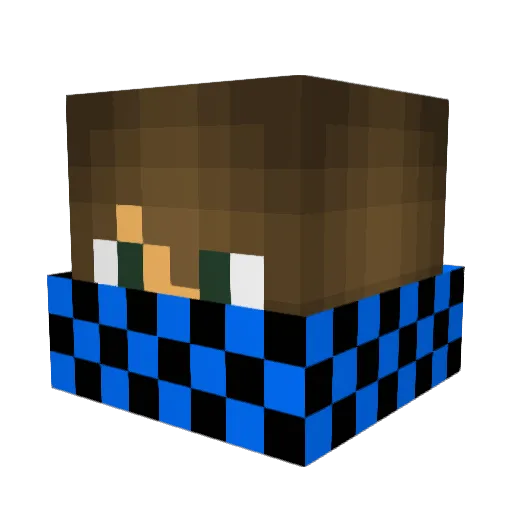 sporky03 Minecraft avatar head, 3D render