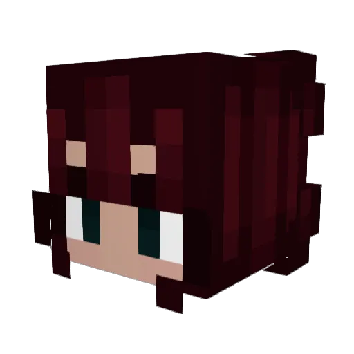 sporter98 Minecraft avatar head, 3D render