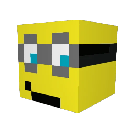 sporting9137 Minecraft avatar head, 3D render