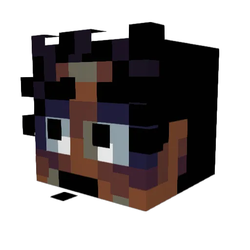 spot_swat Minecraft avatar head, 3D render