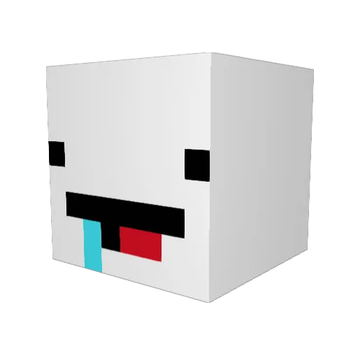 sppedy_ Minecraft avatar head, 3D render