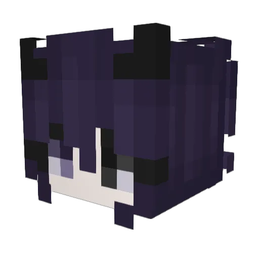 spr0ut_m0le Minecraft avatar head, 3D render