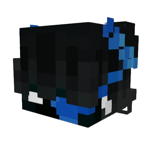 spr1zerr Minecraft avatar head, 3D render