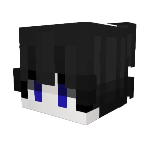 spriiteesz Minecraft avatar head, 3D render