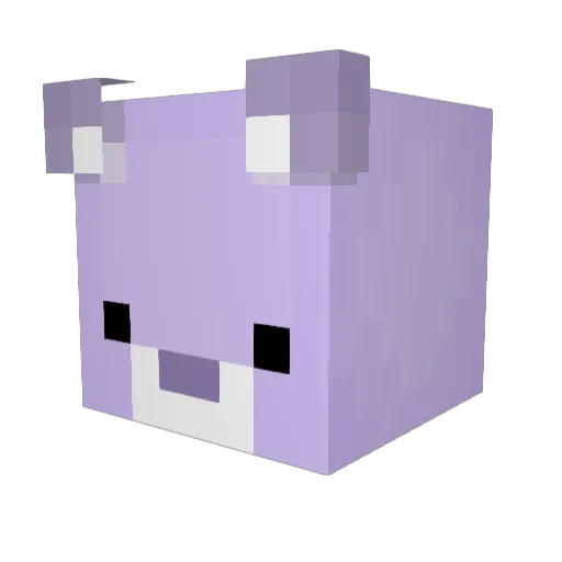 spring232 Minecraft avatar head, 3D render