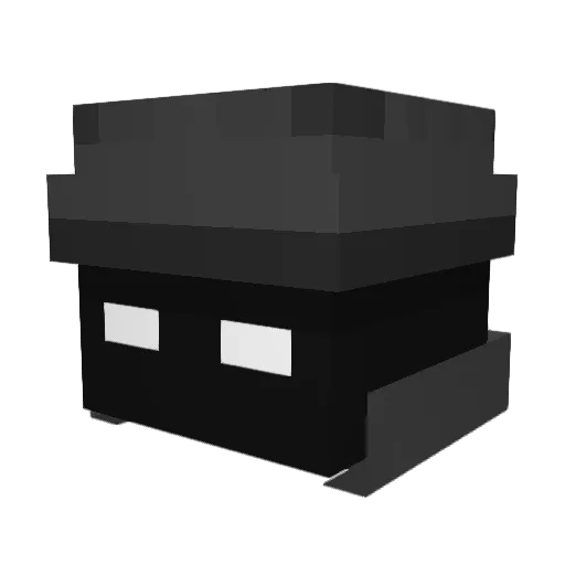 springblossom07 Minecraft avatar head, 3D render