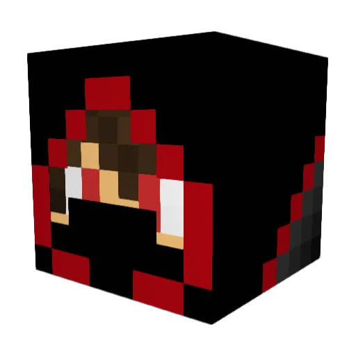springersp Minecraft avatar head, 3D render