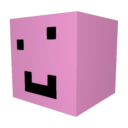sprinklesdonut Minecraft avatar head, 3D render