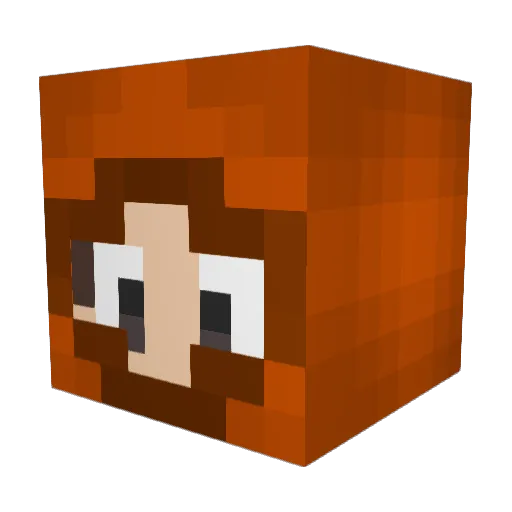 sprinter08 Minecraft avatar head, 3D render