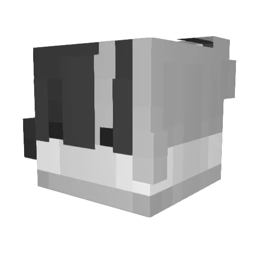 sprintermcccc Minecraft avatar head, 3D render