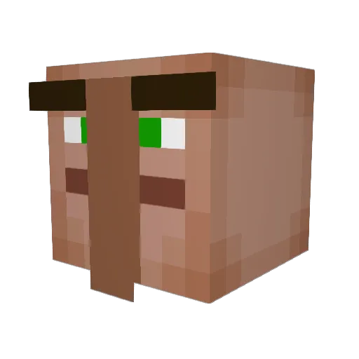 spritecranberyy Minecraft avatar head, 3D render