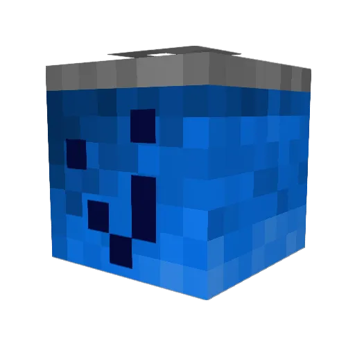 spriteguy76 Minecraft avatar head, 3D render