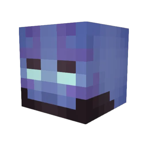 sprotfruit Minecraft avatar head, 3D render