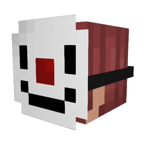 sproutlets Minecraft avatar head, 3D render