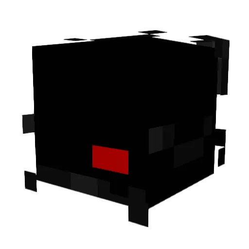 sprspacetuba Minecraft avatar head, 3D render