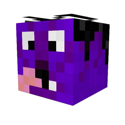 spudtrooper1 Minecraft avatar head, 3D render