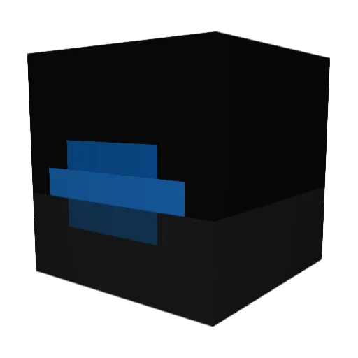 spukitanuki Minecraft avatar head, 3D render
