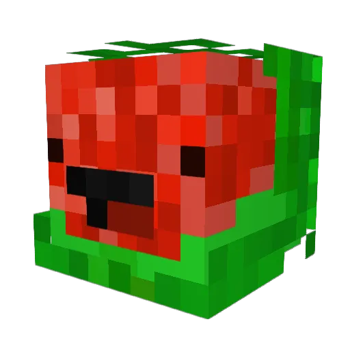 spungeee Minecraft avatar head, 3D render