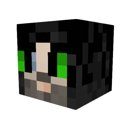 spurdon98 Minecraft avatar head, 3D render