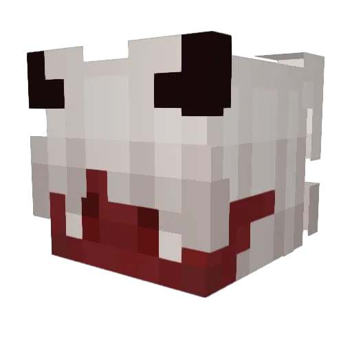 sputics Minecraft avatar head, 3D render