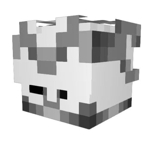 spwdk5555 Minecraft avatar head, 3D render