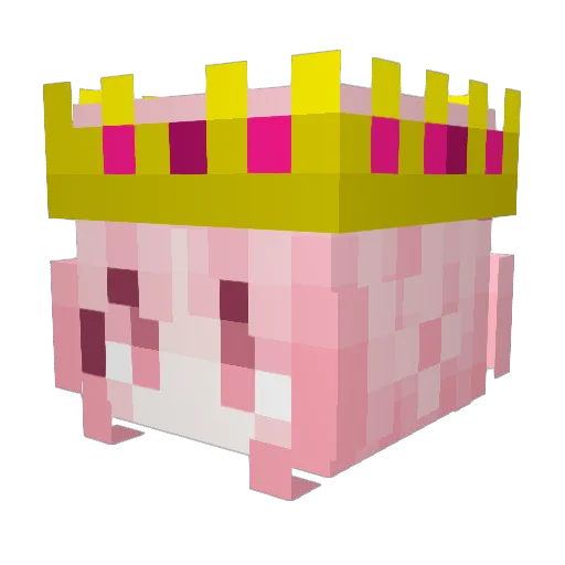 spxcypixel Minecraft avatar head, 3D render