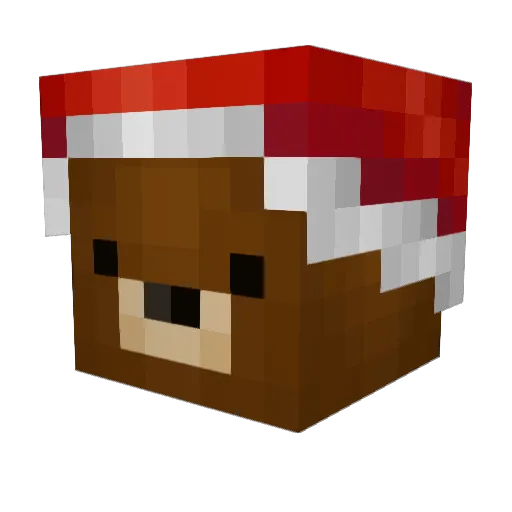 spxmmen Minecraft avatar head, 3D render