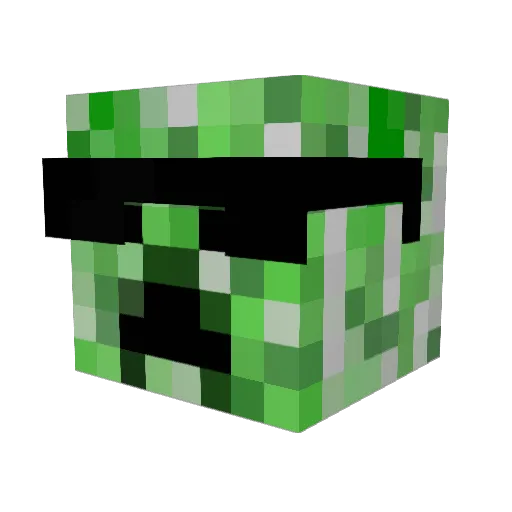 spyboy007 Minecraft avatar head, 3D render
