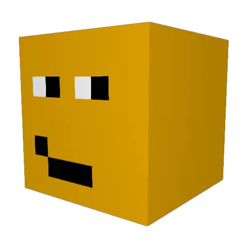 spycakes1234 Minecraft avatar head, 3D render