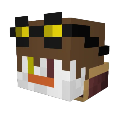 spychicken798 Minecraft avatar head, 3D render