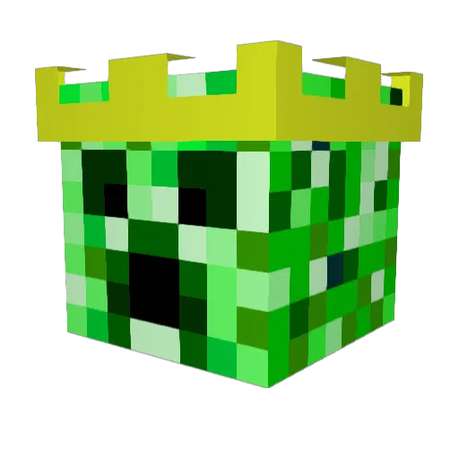 spydermonkeyx Minecraft avatar head, 3D render
