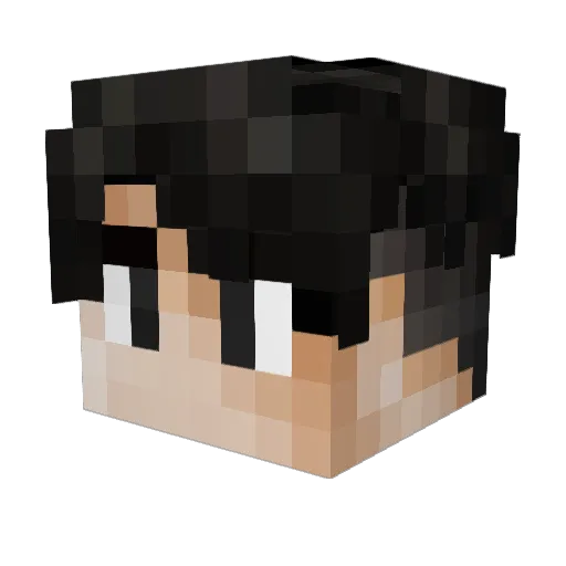 spydude43 Minecraft avatar head, 3D render