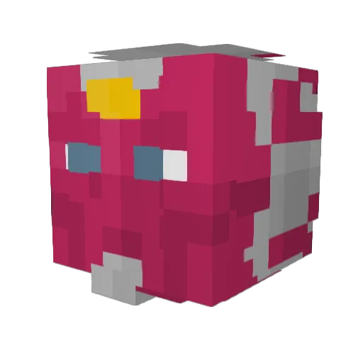 spyefinch Minecraft avatar head, 3D render