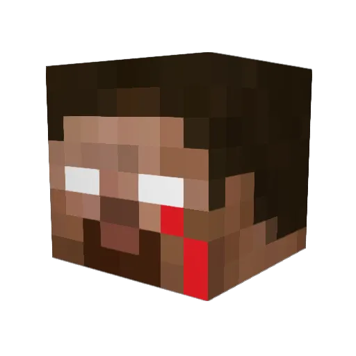 spymaster1020 Minecraft avatar head, 3D render
