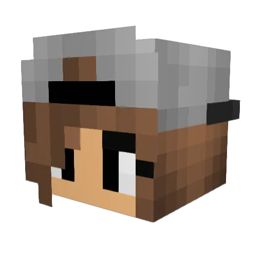spyprincess123 Minecraft avatar head, 3D render