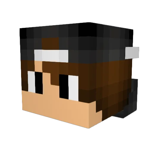 spyr2004 Minecraft avatar head, 3D render