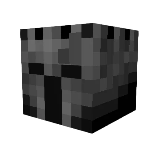 spyroV9 Minecraft avatar head, 3D render