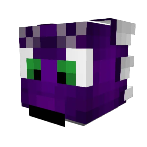 spyrogamer17 Minecraft avatar head, 3D render